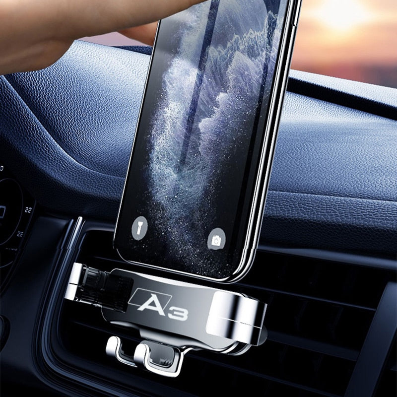 Support de téléphone de voiture pour Audi A1 8X, verrouillage