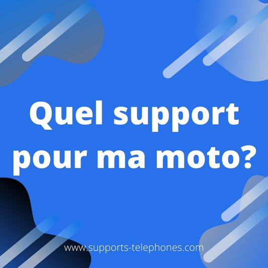 Quel support pour ma moto ?