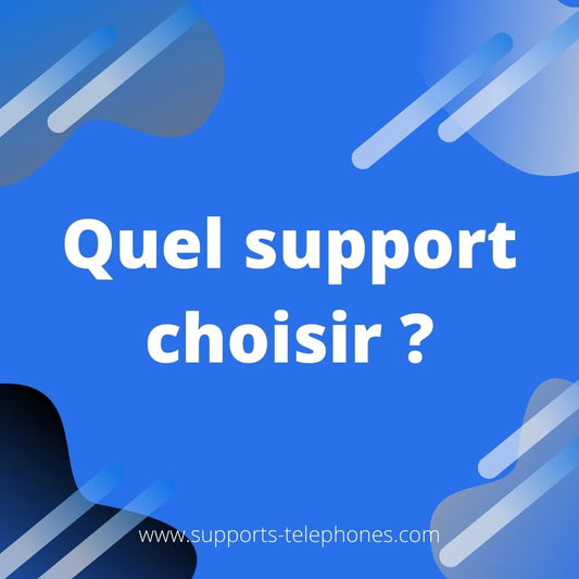 Quel support de téléphone choisir pour sa voiture ?